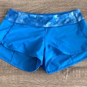 Lululemon speed shorts